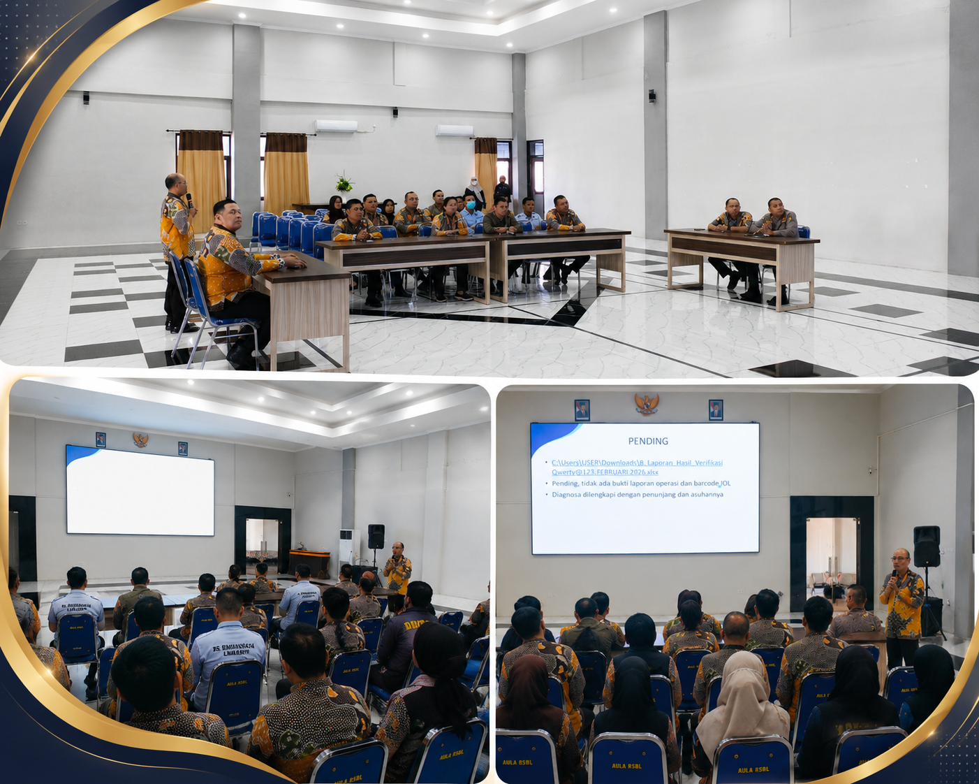 RAPAT KOORDINASI DAN SOLUSI KEGAWATDARURATAN DAN TATA LAKSANA READMISI PASIEN
