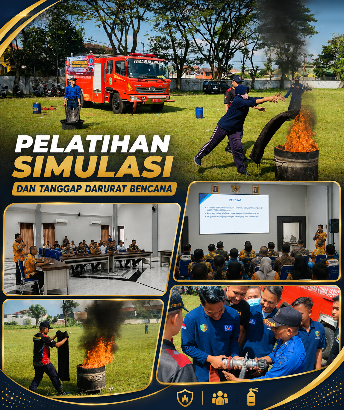 Pelatihan Simulasi & Tanggap Bencana