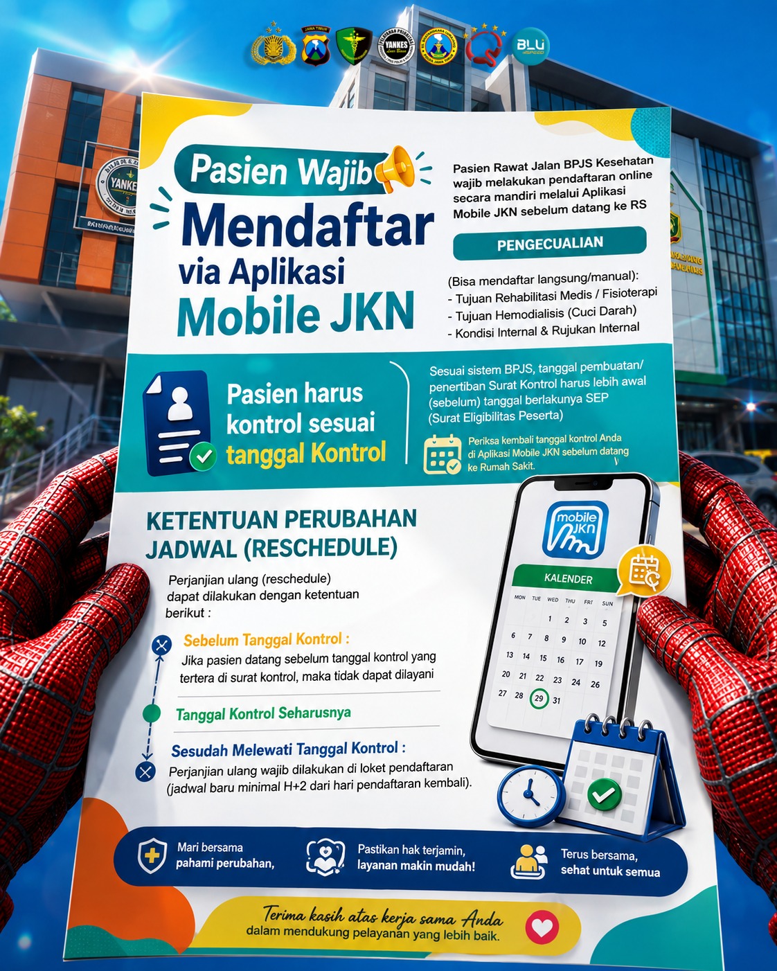 RS Bhayangkara Lumajang Gelar Rapat Anev Kinerja Juli 2026: Fokus Evaluasi Klaim BPJS dan Kepatuhan Aturan Baru SRK