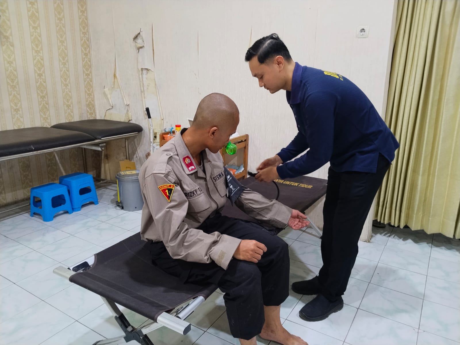Tim Dokpol RS Bhayangkara Lumajang Laksanakan Kegiatan BKO Keslap Medis Siswa Diktukba Polri Tahun 2026 di SPN Polda Jatim
