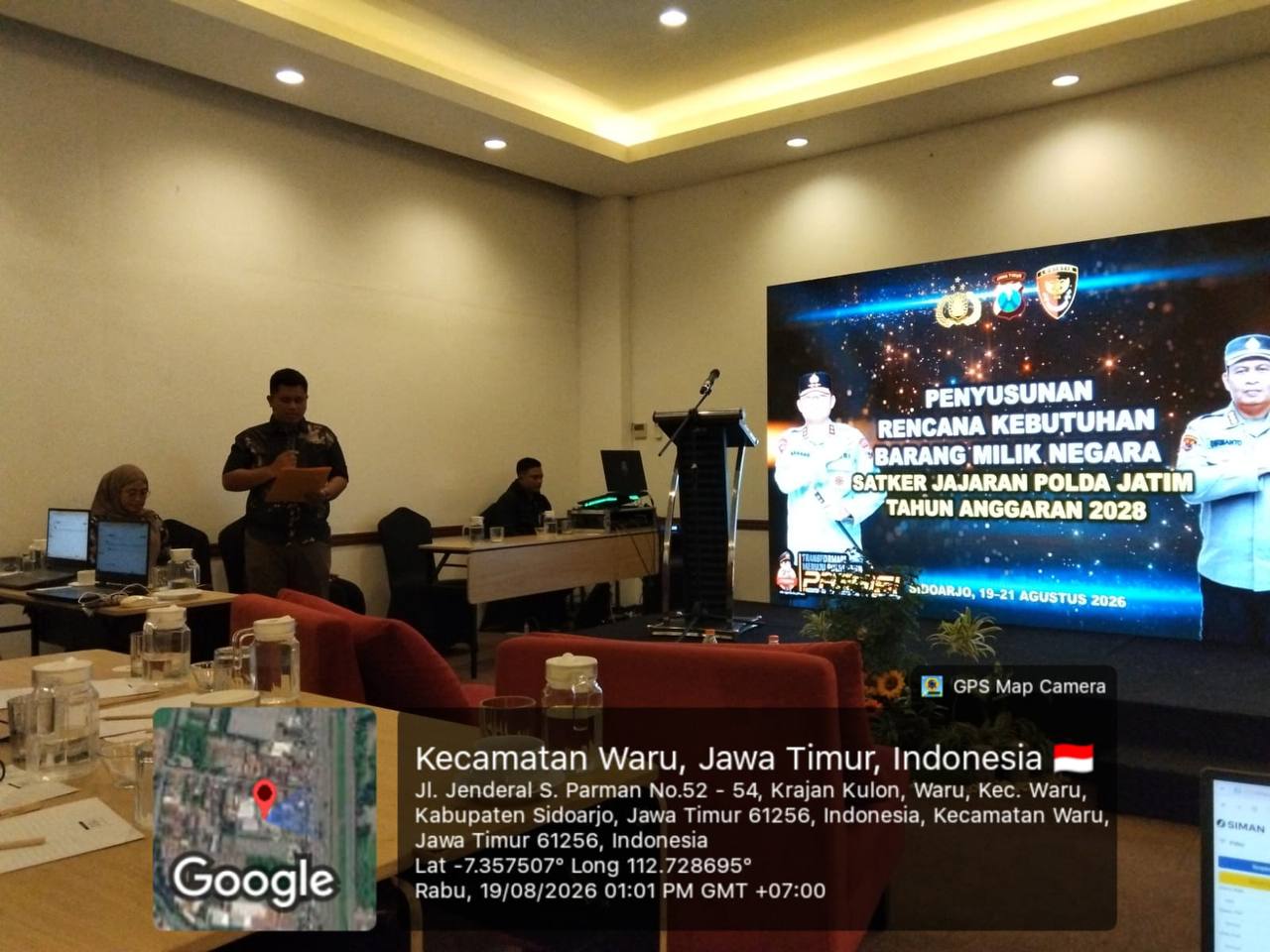 OPTIMALKAN PERENCANAAN ASET, RS BHAYANGKARA LUMAJANG IKUTI GIAT PENYUSUNAN RKBMN TA 2028 JAJARAN POLDA JATIM