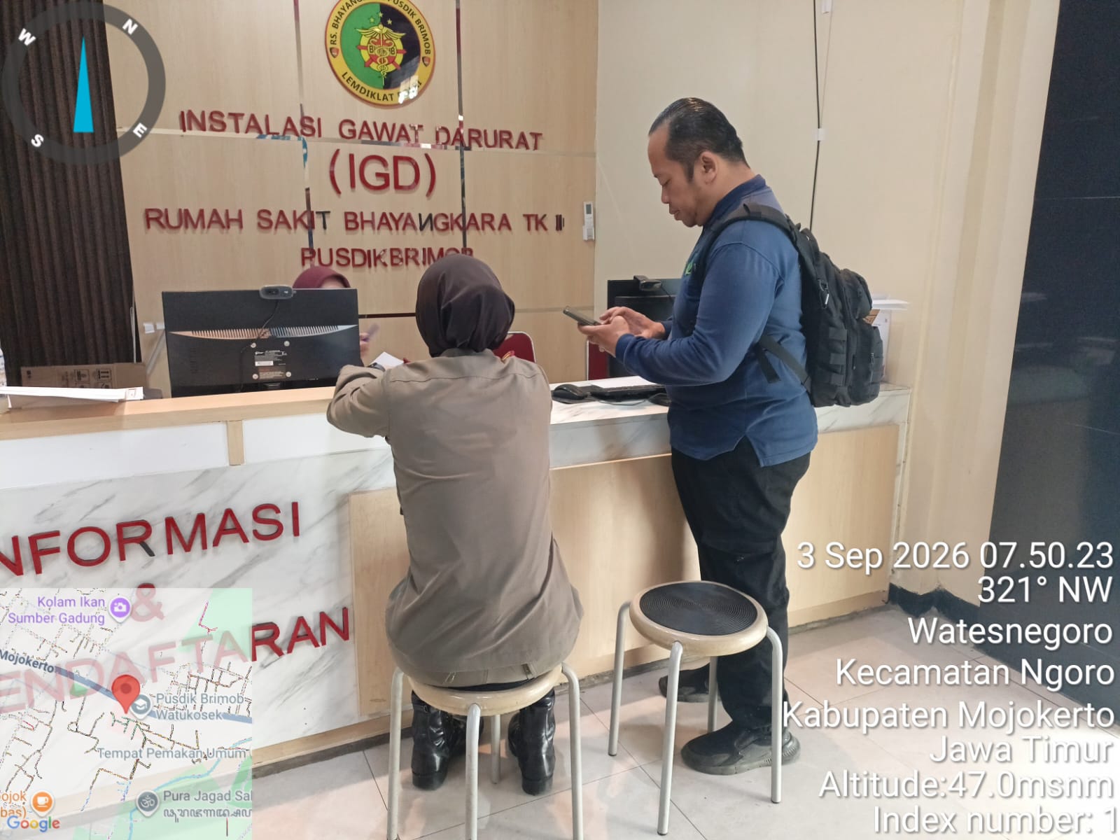 Kawal Fisik dan Kesehatan Pasis Akpol Angkatan 58, Tim Keslap RS Bhayangkara Lumajang Siaga Penuh di Pusdik Brimob
